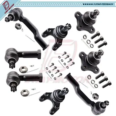 8Pcs Ball Joints Tie Rod Ends Suspension For 1987-1991 92 1993 Mazda B2200 B2600 • $58.27