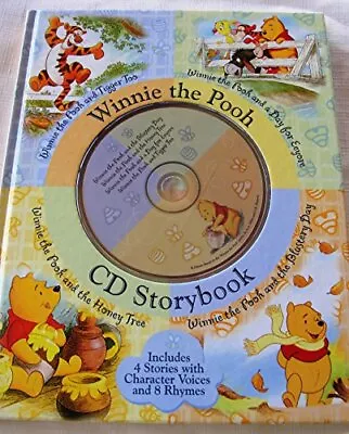 Winnie The Pooh CD Storybook (4-In-1 Disney Audio CD Storybooks) - - Hardcov... • $5.74