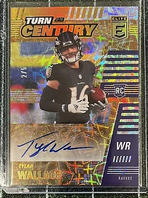 2021 Chronicles Tylane Wallace Elite Turn Of The Century RC Auto GOLD SSP 2/5 • $15