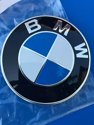 Original BMW 82mm Car Front/ Rear / Bonnet/ Trunk Emblem Badge Logo • $19.91