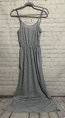 Divided H&M Women's Dress Size Small Light Grey Jersey Sleeveless Strappy • £6