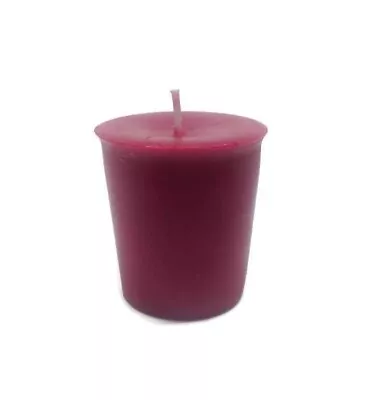 Pure Natural Beeswax Red Votive Candles 6 Pack • $20