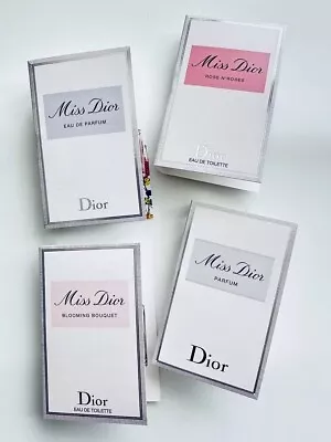 Miss Dior Perfume Collection Sample Size 4pcs (Rose N’Roses Blooming Bouquet….) • $14.95