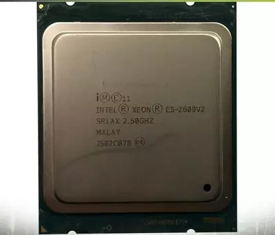 Ntel Xeon Quad Core Processor CPU E5-2609 V2 10M Cache 2.50 GHz SR1AX LGA2011 • $19