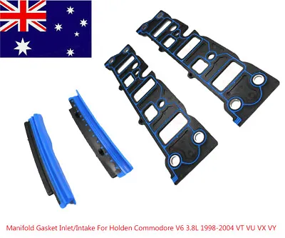 Manifold Gasket Inlet/Intake For Holden Commodore V6 3.8L 1998-2004 VT VU VX VY • $32.59