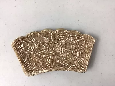 REINA Antique Pearl Beaded Bag Clutch • $16.95