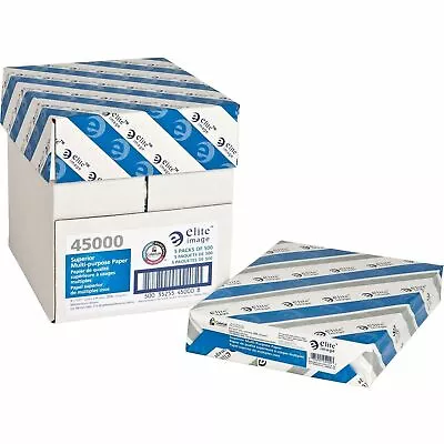 Elite Multipurpose Paper 98 GE/112 ISO 20Ib. 8-1/2 X11  5/CT WE 45000 • $57.63