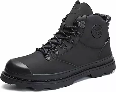 Mens Hiking Boots Waterproof Walking Trekking Trail Ankle Trainers Shoes • £27.95