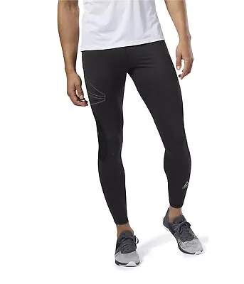 Reebok Mens Tight Athletic Jogger Pants Black XX-Large • $37.05