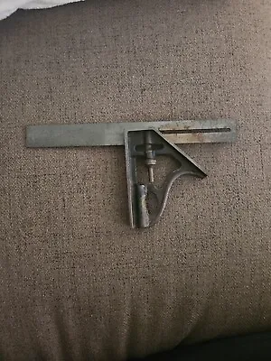 Vintage Stanley Handyman No. 21 - 9  Combination Square W/ Working Level USA • $18