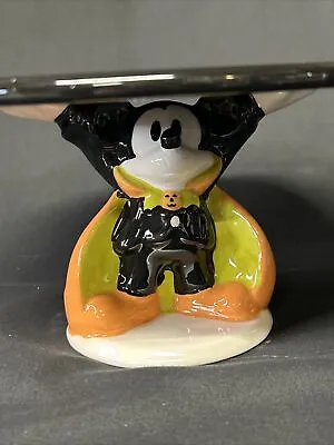 Disney Mickey Mouse Vampire Halloween 10” Cake Stand • $19.98