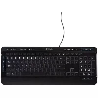 Verbatim 99789 Illuminated Wired Keyboard • $35.20