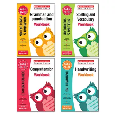 £15 • Buy Scholastic Year 5 English Skills Workbook Set Bundle - 4 Books