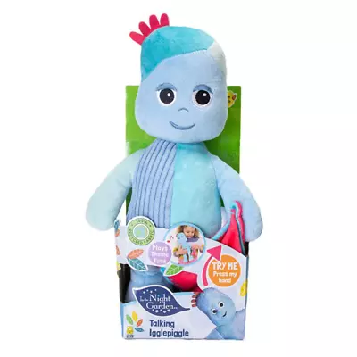 In The Night Garden Talking Igglepiggle Soft Plush Toy Ages 0 Months And Up • $45.95