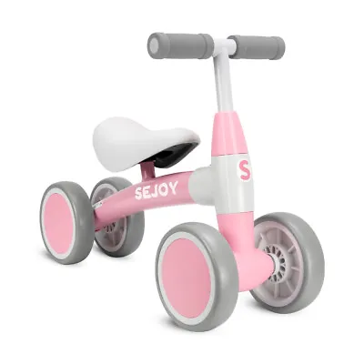 SEJOY Balance Bike For 1 Year Old First Birthday Gifts Toddler Trike Ride On Toy • £23.75