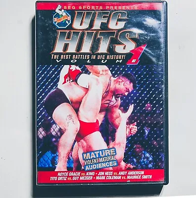 UFC Hits 1 (DVD 2000) Royce Gracie Tito Ortiz Guy Mezger Mark Coleman & More • $7.50