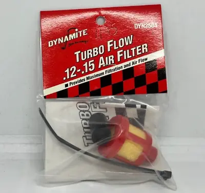 Dynamite DYN2504 Air Filter 1/10th For RC10GT .12 .15 .18 Nitro Engine NIP RC • $18.95