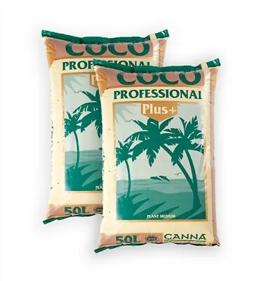 £39.68 • Buy 2 X Canna Coco Professional Plus 50L Bags Growing Medium  *FREE DELIVERY