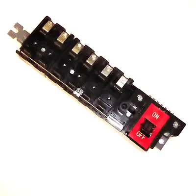 MEM Memera Switched 3 Spare 6 Way Assembly Tray For Cartridge Fuses 250V AC Only • £29.50