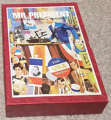 Mr. President The Game Of Campaign Politics 1971 3M BOOKSHELF GAMES • $25