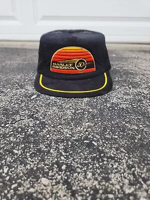 Vintage 80s 90s Rare Harley Davidson Trucker Hat - Made In USA  • $75