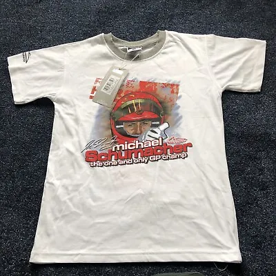 Michael Schumacher Kids T Shirt Size T140 With Tag Free Postage Cheap Price • £6.99