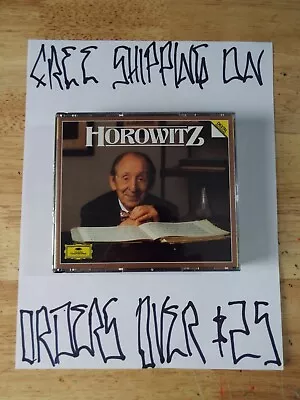 3xCD VLADIMIR HOROWITZ 1989 GERMAN IMPORT DEUTSCHE GRAMMOPHON 427 269-2 • $11.68