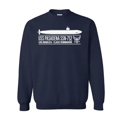 USS Pasadena SSN-752 Sweatshirt Or Hoodie US Navy Officially Licensed • $36.95