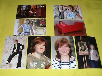 £7 • Buy Fiona Bruce 6x4 Photograph Set. Newsreader Antique Roadshow Crimewatch Presenter