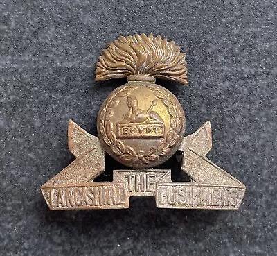 Bruce Bright Collection - Victorian Lancashire Fusiliers Original Cap Badge • £25