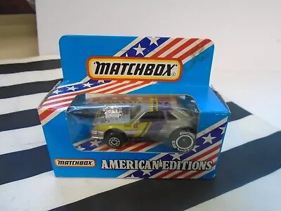 Matchbox Superfast Silver Ford MUSTANG 427 CID (American Edition) FACTORY SEALED • $11.19