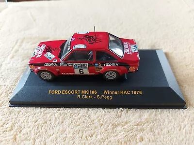 IXO RAC021 1:43 - FORD ESCORT MKII- #6 RAC Rally 1976 Clark - Pegg • £25