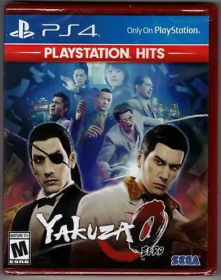Yakuza 0 (Playstation Hits) PS4 (Brand New Factory Sealed US Version) PlayStatio • $22.74