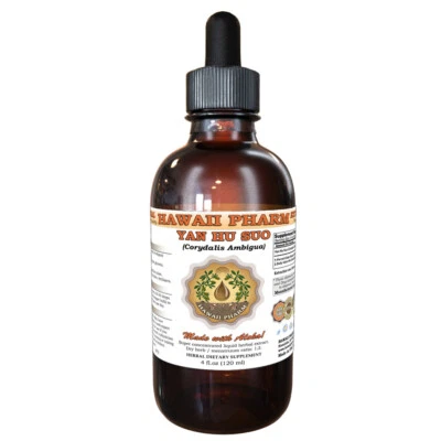 $34.95 • Buy Yan Hu Suo (Corydalis Ambigua) Tincture. Alcohol-Based. Hawaii Pharm.