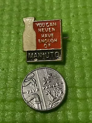 Manchester United Enamel Pin Badge You Can Never Get Enough Of Man Utd Milk • £4.99