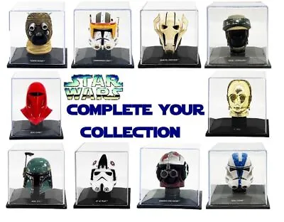 £11.99 • Buy Star Wars Helmet Collection DeAgostini Mini Helmets - Complete Your Collection