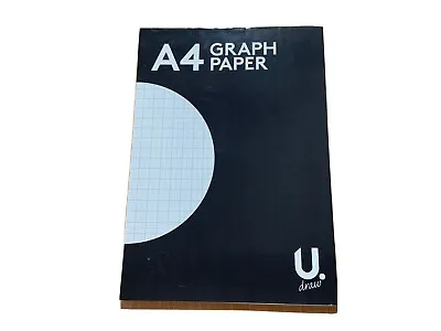 A4 Graph Paper - 80 Pages - School - College - Free Post! • £2.90