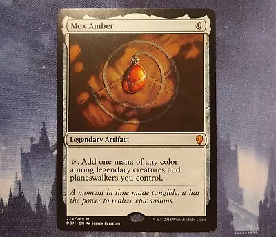 Mox Amber Dominaria Regular • $30