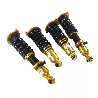 Gold Full Coilover Struts Shock Absorbers Suspension Kit For 89-2005 Mazda Miata • $230.97