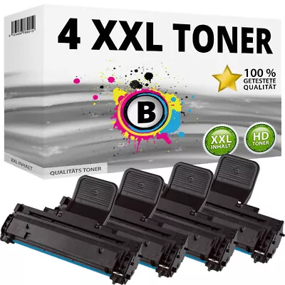 4 Alternative Samsung Toner For ML-1610 1615 1620 1625 2000 2010R 2010 2010P • £50.18