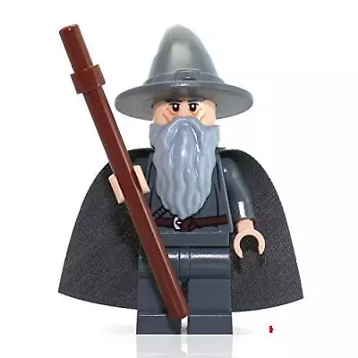 Lego The Lord Of The Rings Minifigure: Gandalf The Gray Wizard (with Staff) • $12.99