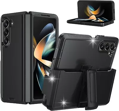 $15.83 • Buy For Samsung Galaxy Z Fold5 5G Case Heavy Duty Hinge Stand Cover
