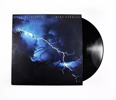 Mark Knopfler Dire Straits Autographed Signed Album LP Record Beckett BAS COA • $999.99