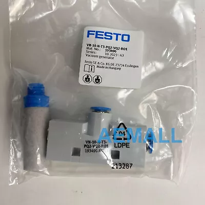 1pcs New Festo VN-10-H-T3-PQ2-VQ2-RO1 193490 Vacuum Generator • $39.17