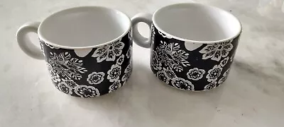 Missoni For Target Espresso Set Of 2 Cup Mug Black & White Pattern Coffee • $39.99