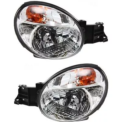 Headlight Set For 2002-2003 Subaru Impreza Left And Right With Bulb 2Pc • $145.29