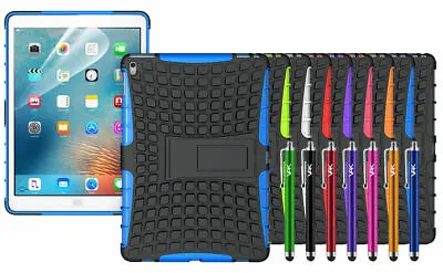 Apple IPad Various M Tab Case Shockproof Cover With 2 Screen Protector For Apple • £10.99