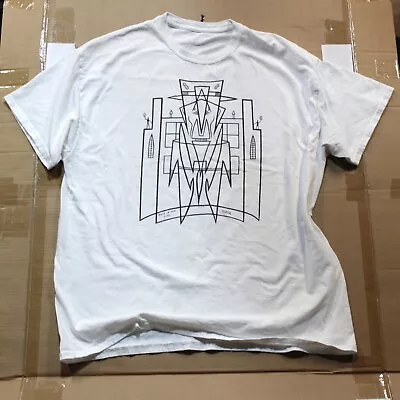 VTG Kenneth Von Dutch Howard T Shirt  This Is The City  PinStripe Art Drawing • $198