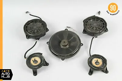 98-03 Mercedes W208 CLK320 CLK430 Door Speaker Speakers Subwoofer Set Of 5 OEM • $120.35