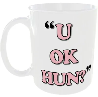 U Ok Hun Mug Funny Facebook Caring Friend You Okay Honey Joke Slogan Tea Coffee • £9.99